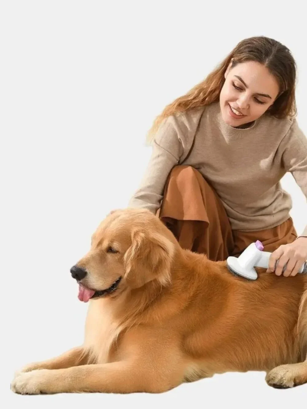 NEW DOG Grooming Kit, Dog Vacuum Brush for Shedding Grooming
